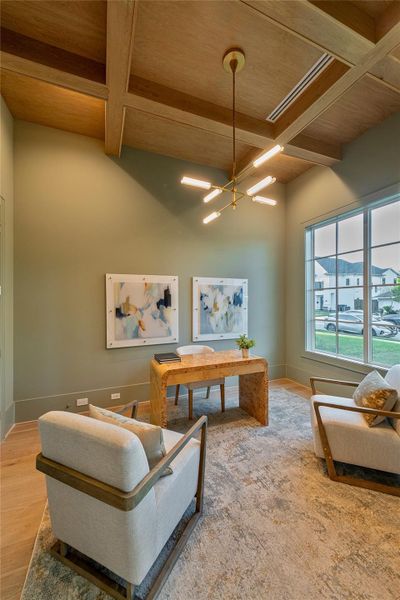 Furnished interior view inside a new home in , Houston (Image 30).