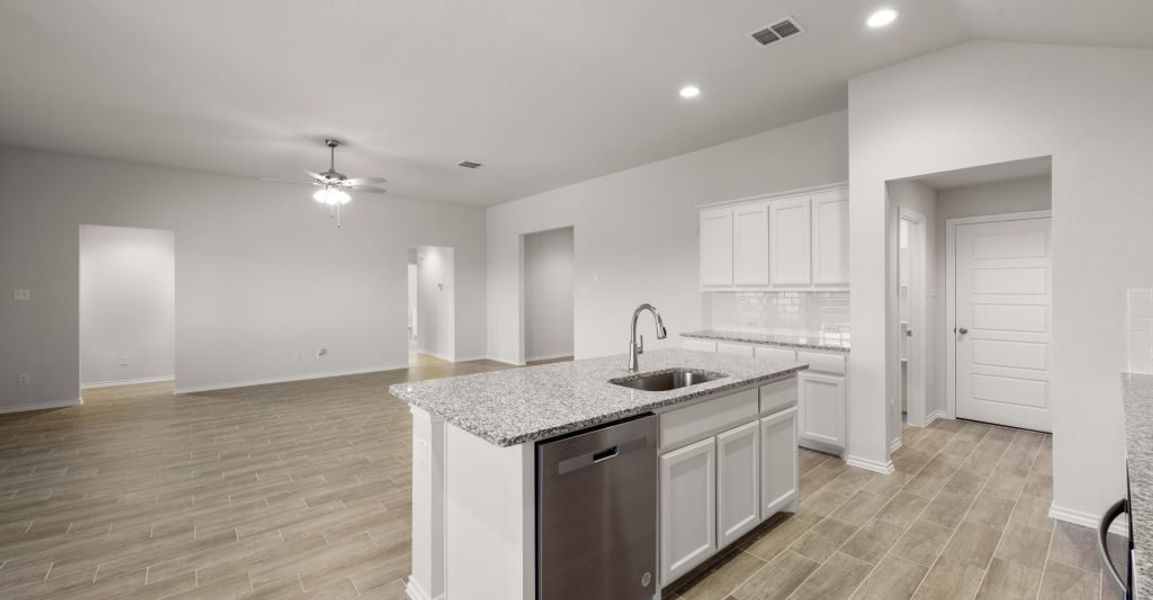 Representative exterior photo of a completed home built from the Cromwell II by Impression Homes in Stone Eagle, Azle, TX (Image 7).