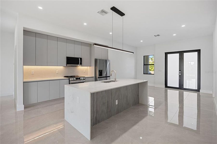 Furnished interior view inside a new home in , Rotonda West (Image 8).