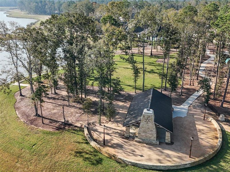 The Highlands offers multiple outdoor picnic and relaxing spots throughout the community, providing beautiful settings to unwind, socialize, and enjoy the natural surroundings.