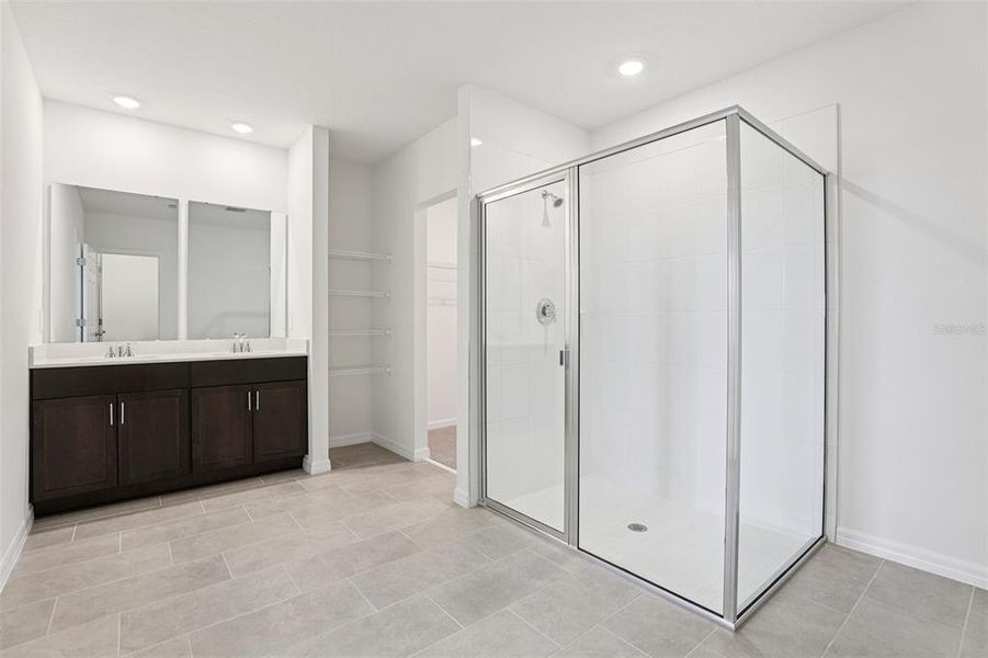 Furnished interior view inside a new home in The Meadow at Crossprairie, St. Cloud (Image 15).