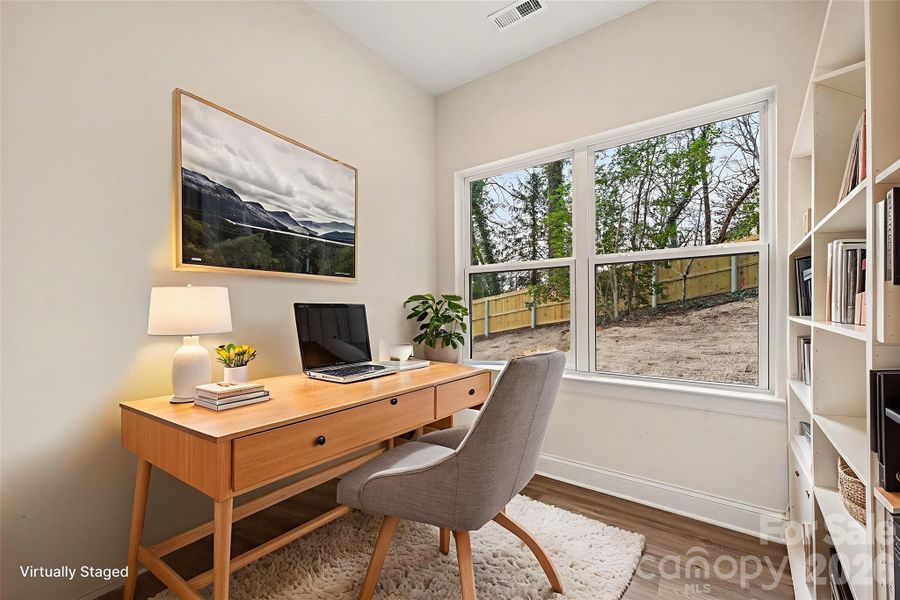 Furnished interior view inside a new home in , Newton (Image 10).