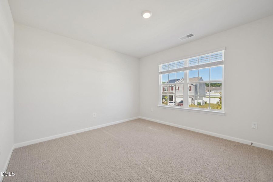 another bedroom shot in front of house