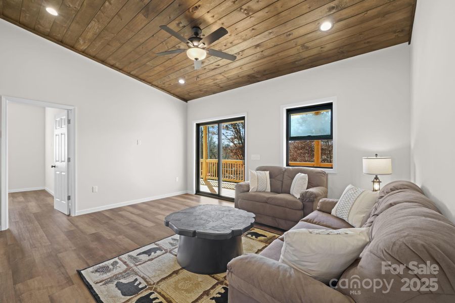 Furnished interior view inside a new home in , Bryson City (Image 7).