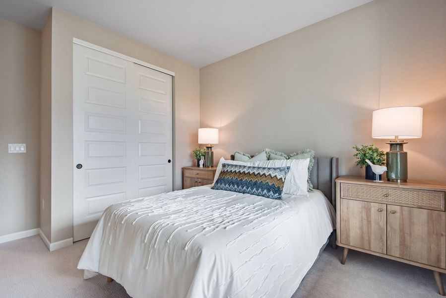 Furnished interior view inside a new home in Reunion, Commerce City (Image 40).