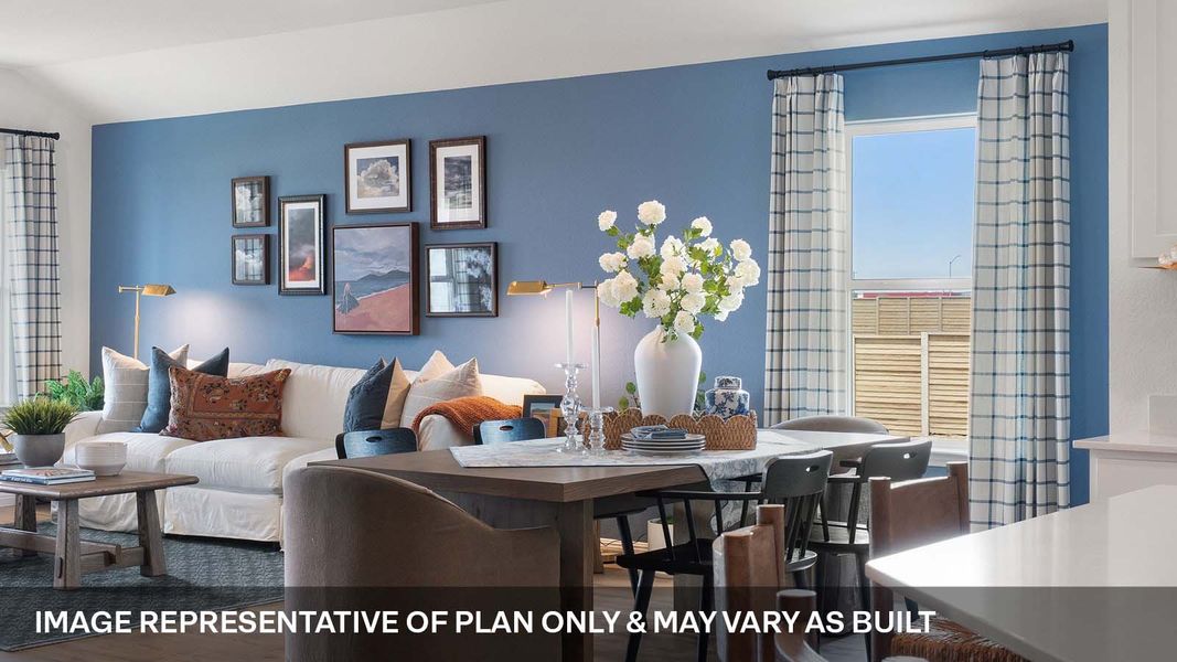 Furnished interior view inside a new home in Monarch Ranch, Manor (Image 19).