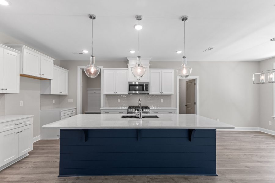 Representative furnished interior of a home built from the The Whitley by RobuckHomes in Baylee Ridge, Selma (Image 19).