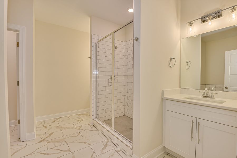 Furnished interior view inside a new home in The Sanctuary, Aiken (Image 11). Furnished interior view inside a new home in The Sanctuary, Aiken (Image 11).