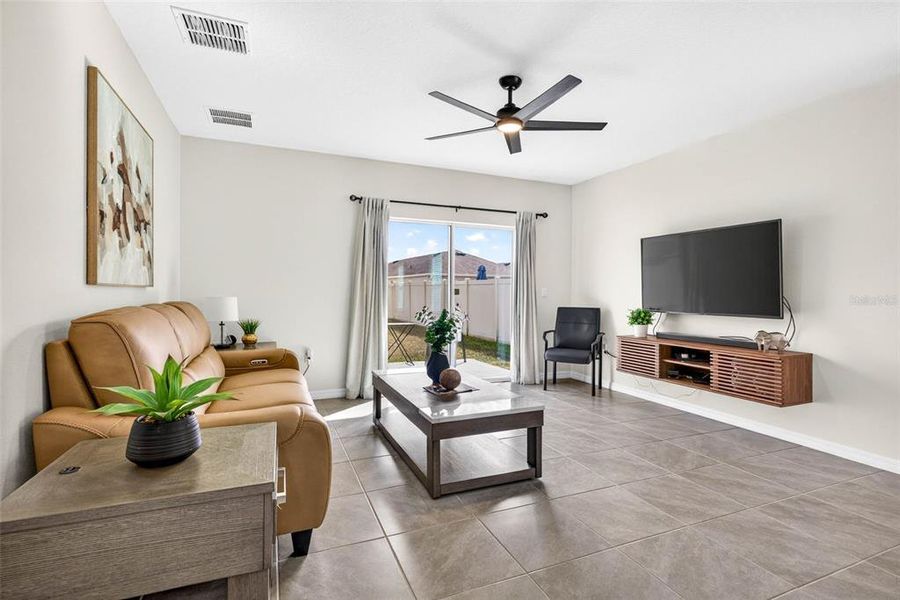 Furnished interior view inside a new home in , Zephyrhills (Image 9).