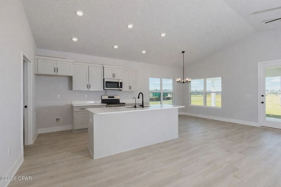 Furnished interior view inside a new home in Parkbrook, Panama City (Image 4).