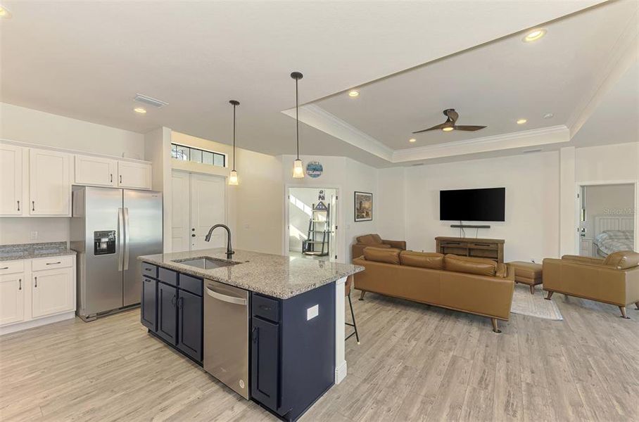 Furnished interior view inside a new home in , North Port (Image 11).