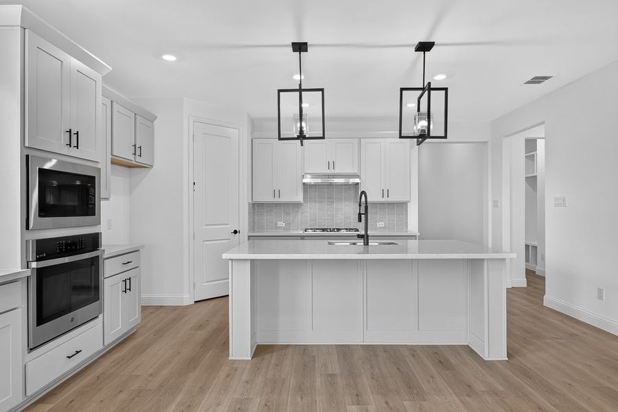 Furnished interior view inside a new home in The Ranch at Uptown Celina, Celina (Image 4).