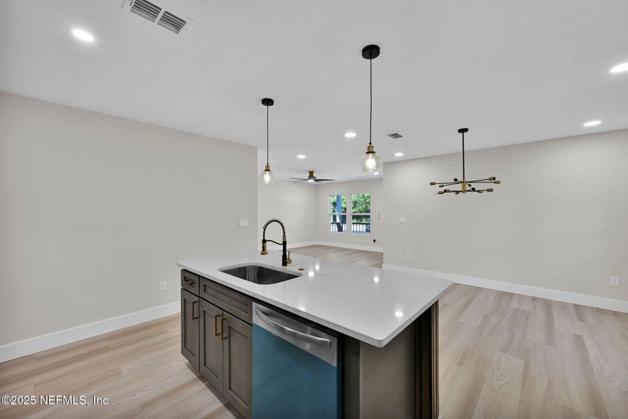 Furnished interior view inside a new home in , Jacksonville (Image 11). Furnished interior view inside a new home in , Jacksonville (Image 11).