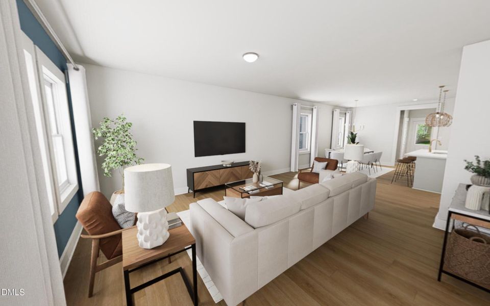 Open floor plan - Resting Beach Face Int