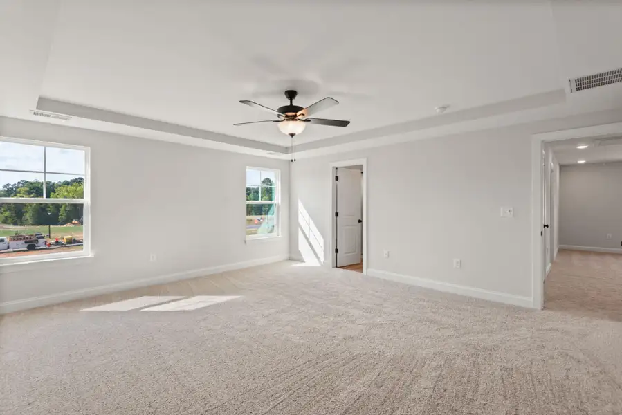 Spacious, unfurnished interior of a new home in Hayes Village, Greensboro (Image 23).