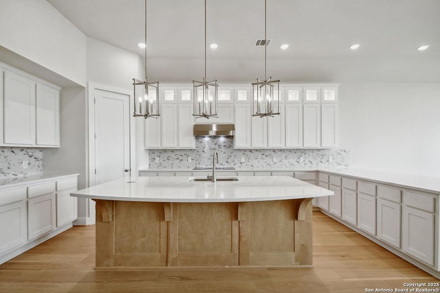 Furnished interior view inside a new home in Alsatian Oaks: 60ft. lots, Castroville (Image 4).