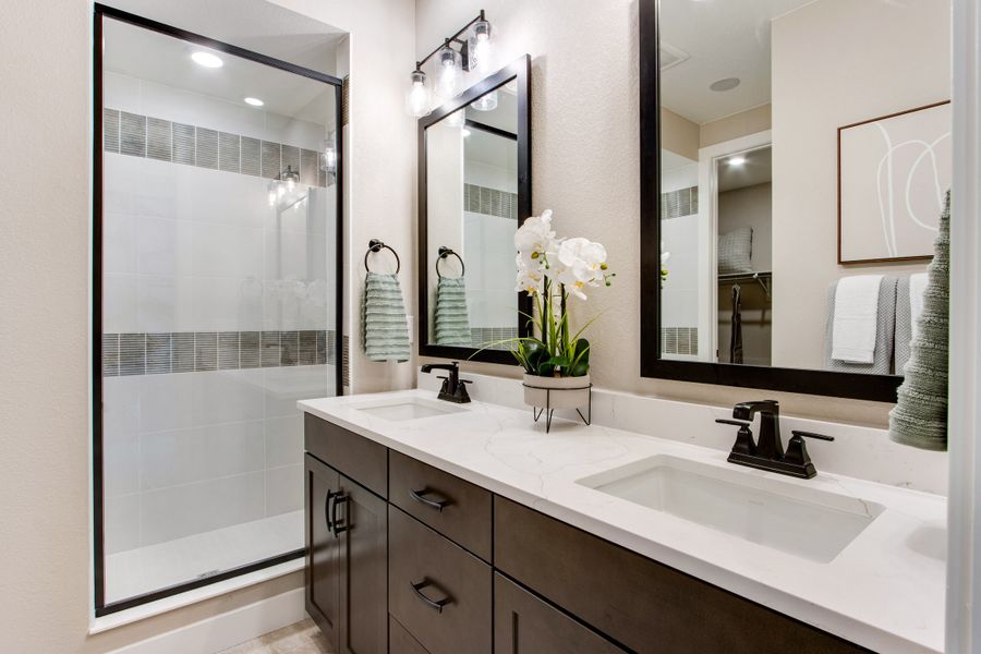 Representative furnished interior of a home built from the The Torin by Tri Pointe Homes in Cordovan, Firestone (Image 25). Representative furnished interior of a home built from the The Torin by Tri Pointe Homes in Cordovan, Firestone (Image 25).
