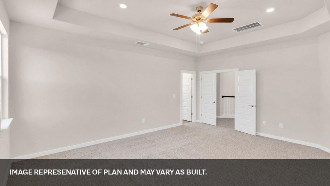 Spacious, unfurnished interior of a new home in Rosenbusch Ranch, Leander (Image 34). Spacious, unfurnished interior of a new home in Rosenbusch Ranch, Leander (Image 34).
