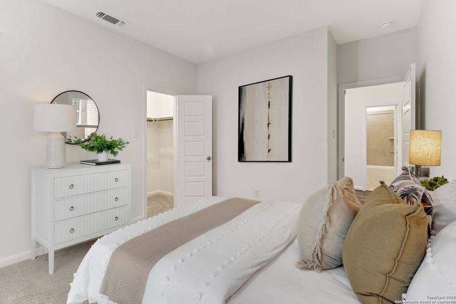 Furnished interior view inside a new home in Rhine Valley, Schertz (Image 7).