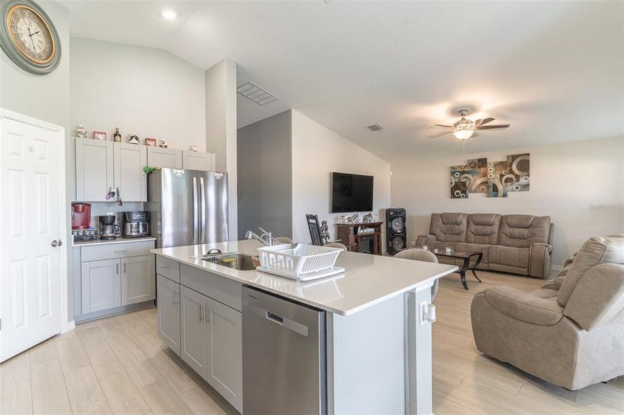 Furnished interior view inside a new home in , Haines City (Image 5).