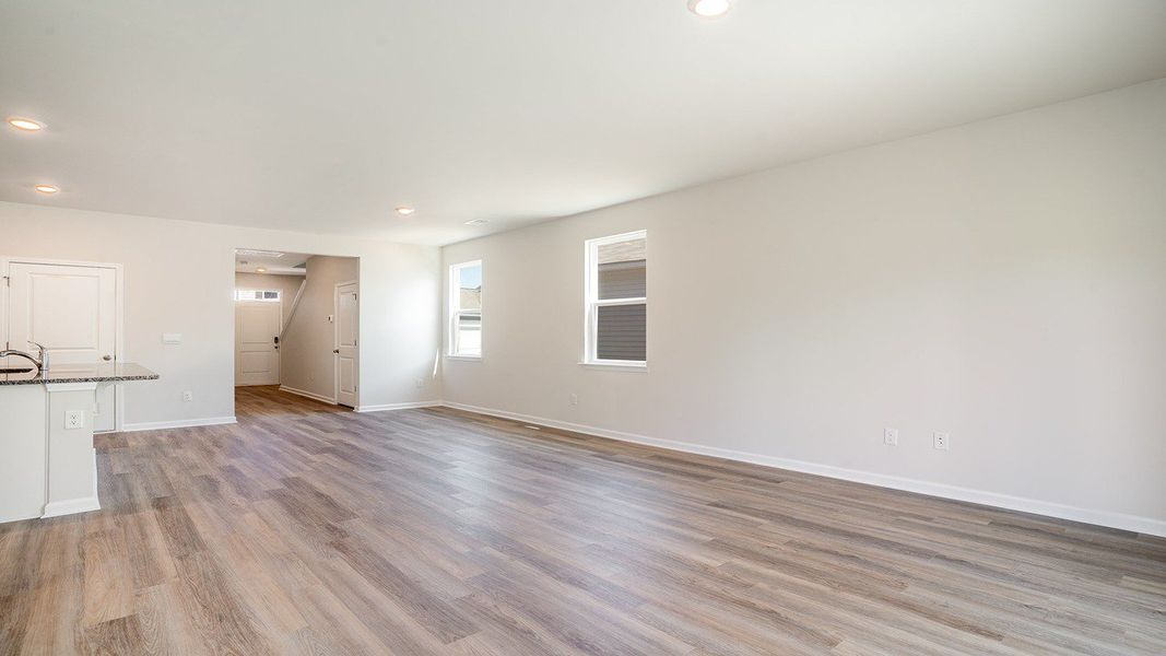 Representative unfurnished interior of a home built from the ROBIE by D.R. Horton in Sandridge Park, Little River (Image 12).
