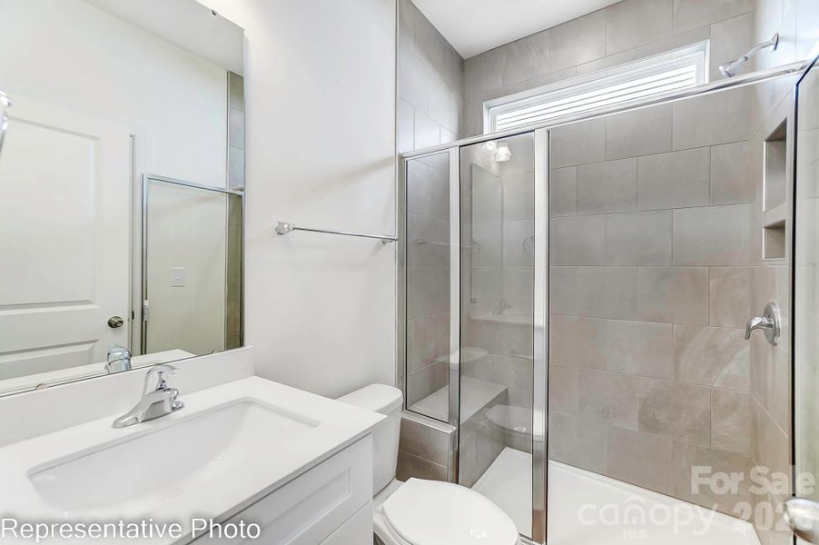 Furnished interior view inside a new home in Enclave at Riverdale, Huntersville (Image 8).