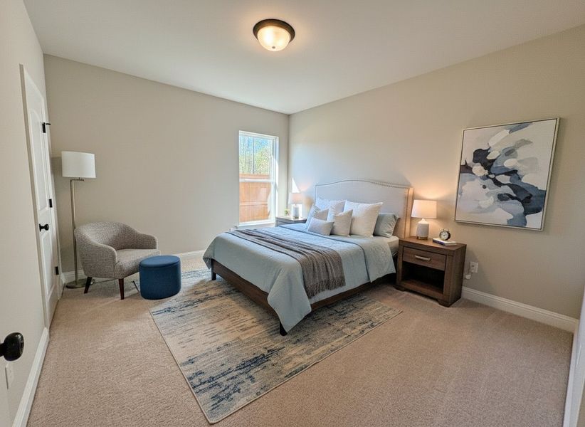 Furnished interior view inside a new home in Longleaf, Lumberton (Image 9).
