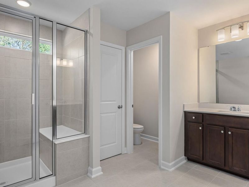 Furnished interior view inside a new home in Springvale, Fuquay Varina (Image 8).