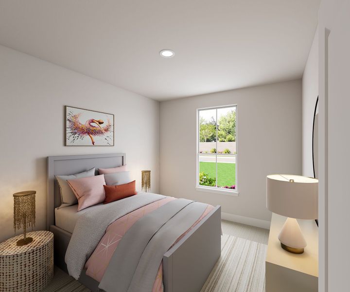 Furnished interior view inside a new home in Landmark, Denton (Image 11).