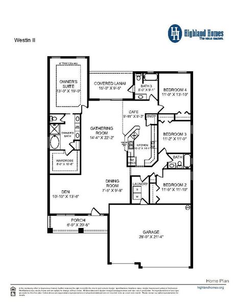 Westin II - Home Layout Westin II - Home Layout