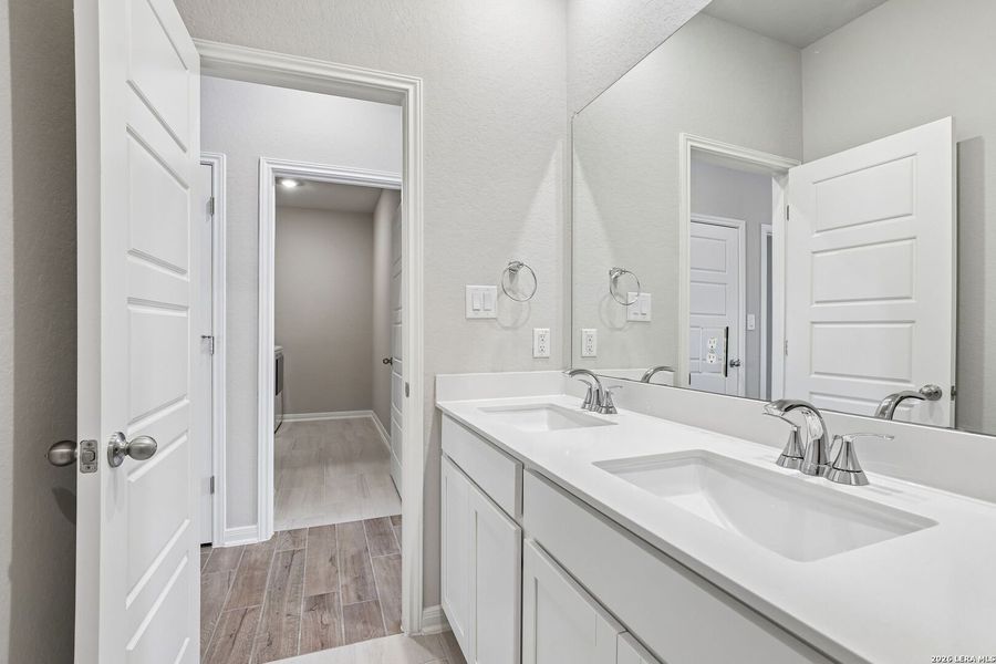 Furnished interior view inside a new home in Kallison Ranch, San Antonio (Image 9).