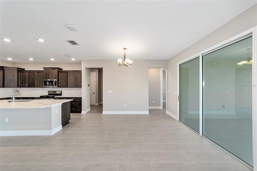Furnished interior view inside a new home in On Top of the World Communities, Ocala (Image 6).