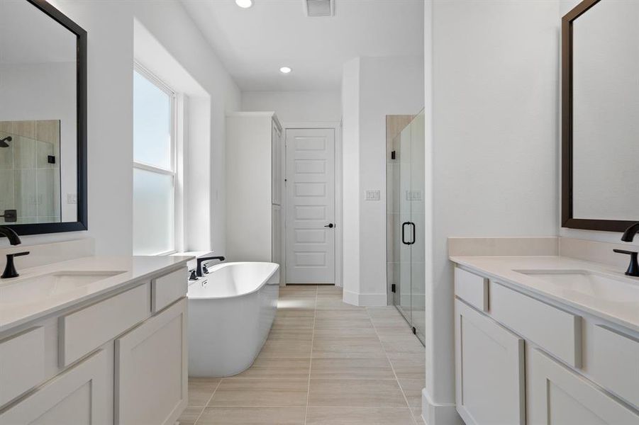 Furnished interior view inside a new home in Solterra, Mesquite (Image 8). Furnished interior view inside a new home in Solterra, Mesquite (Image 8).