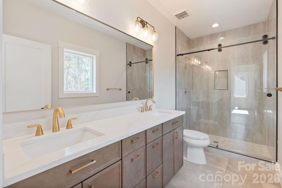 Furnished interior view inside a new home in , Hickory (Image 6).