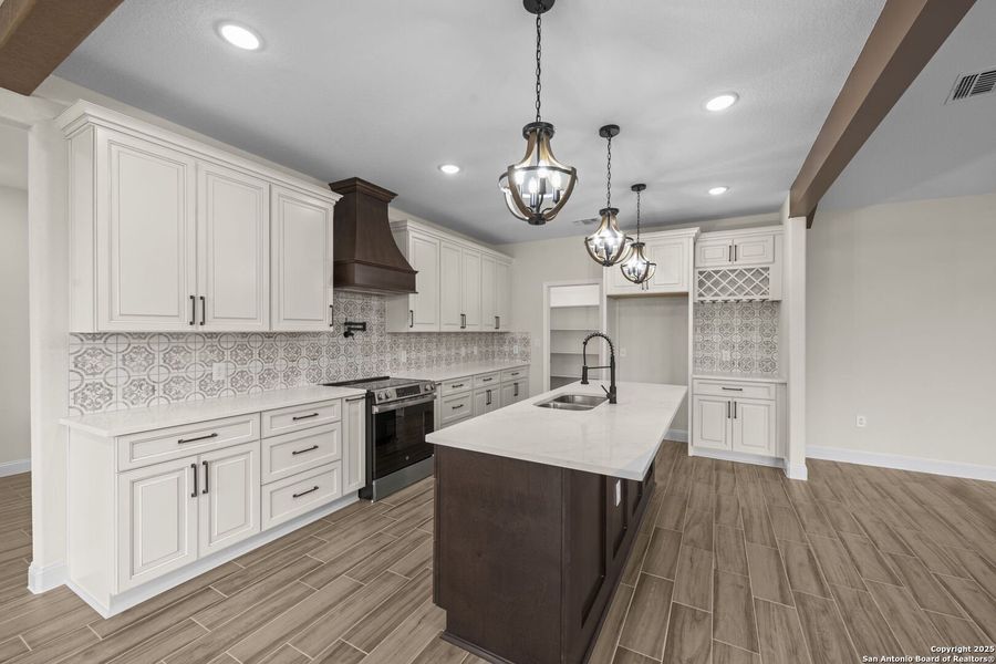 Furnished interior view inside a new home in , Floresville (Image 8).