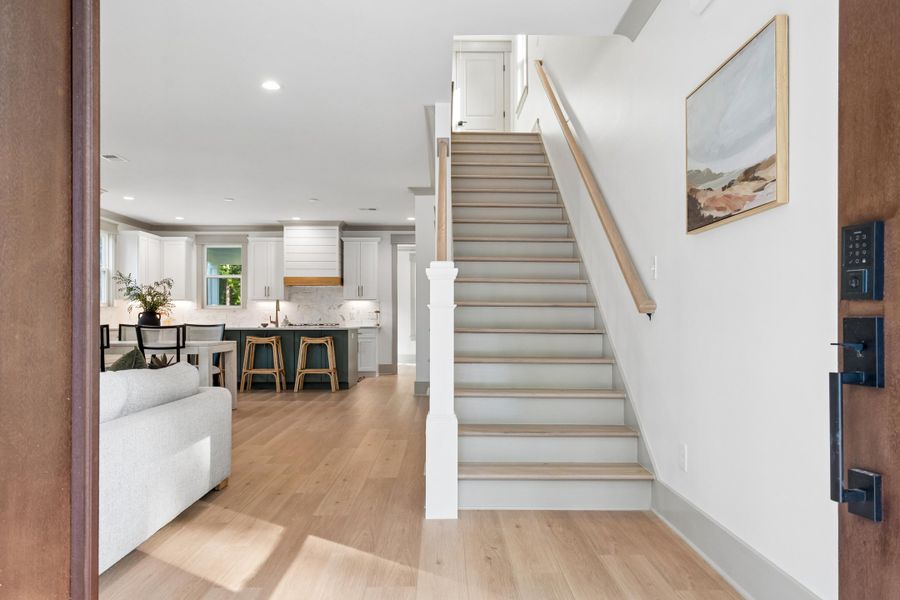 Furnished interior view inside a new home in , Johns Island (Image 12).