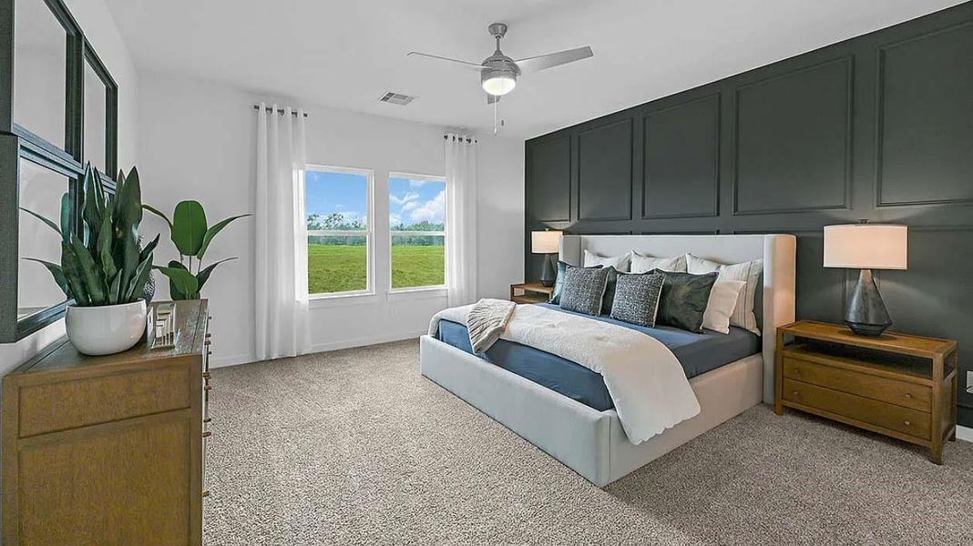 Furnished interior view inside a new home in Emberly, Beasley (Image 11). Furnished interior view inside a new home in Emberly, Beasley (Image 11).