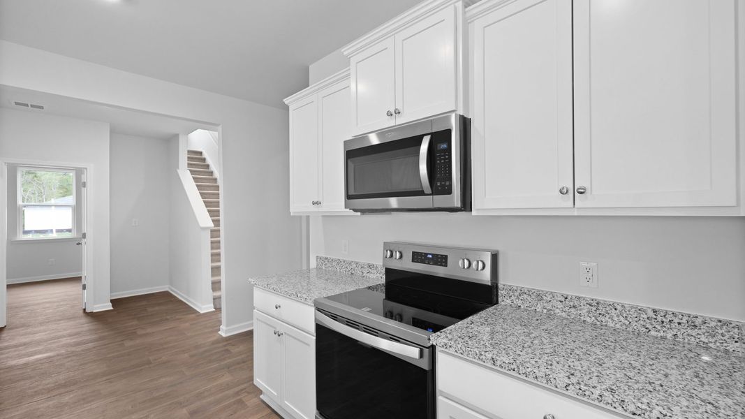 Representative furnished interior of a home built from the ARCHER-EXP by D.R. Horton in Lakeview at Kitfield, Moncks Corner (Image 9).