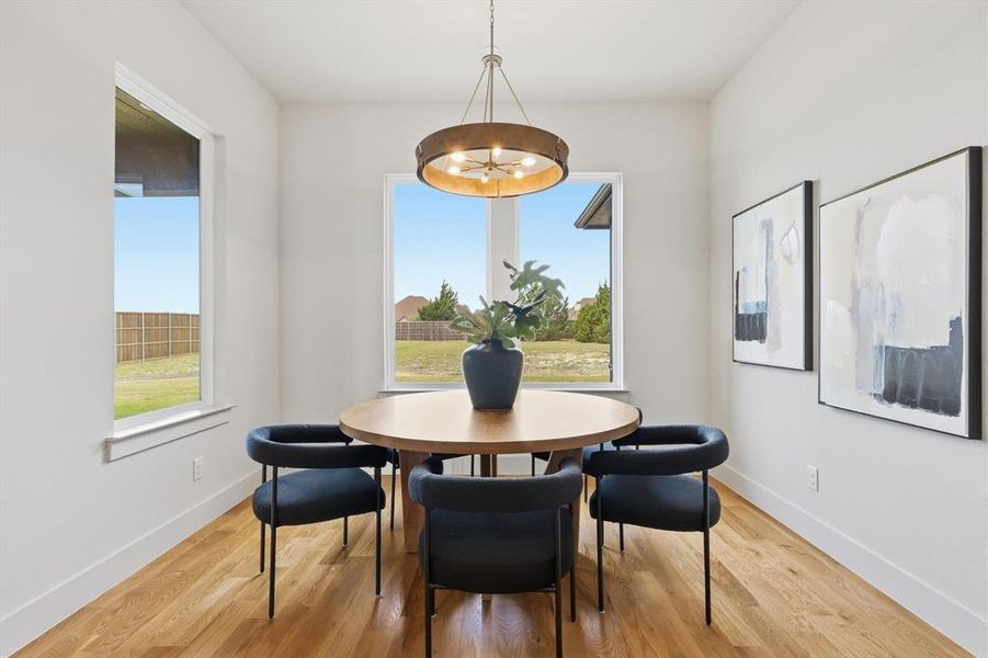 Furnished interior view inside a new home in , Red Oak (Image 14).