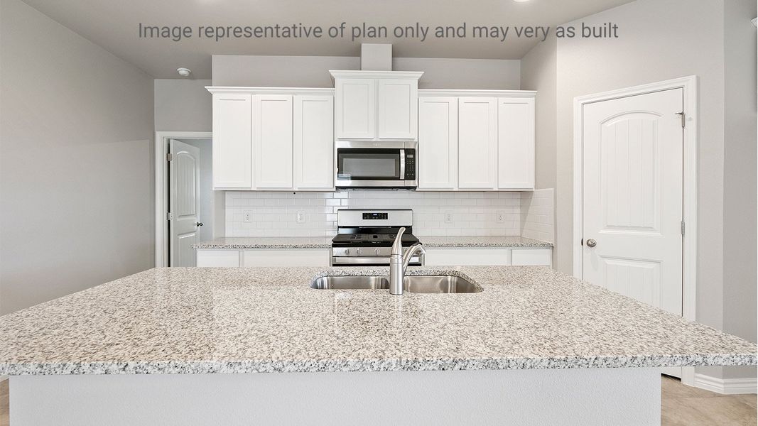 Furnished interior view inside a new home in London Towne, Corpus Christi (Image 5).