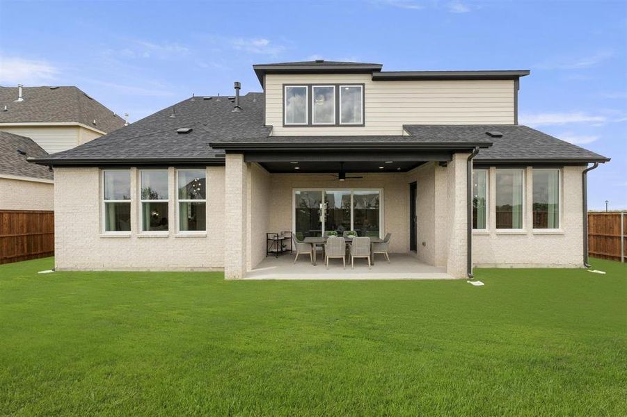 Exterior details and patio area of a home in , Rockwall (Image 4). Exterior details and patio area of a home in , Rockwall (Image 4).