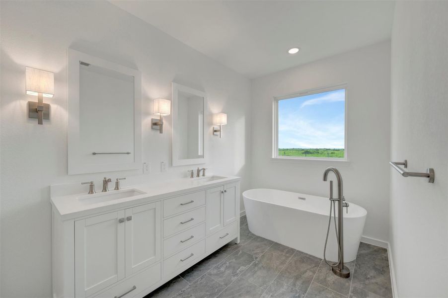 Spa-like primary bath Spa-like primary bath
