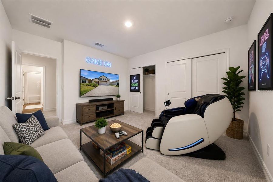 Furnished interior view inside a new home in Connerton, Land O' Lakes (Image 53).