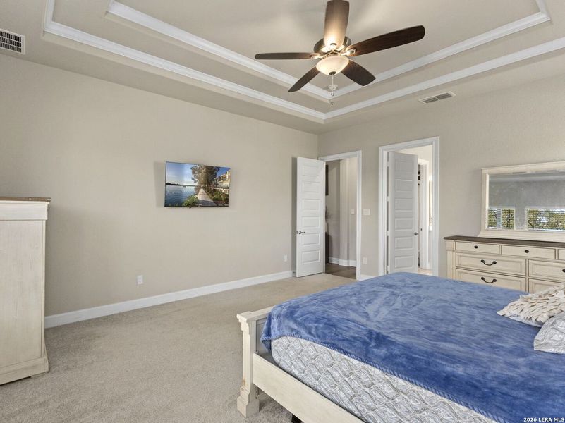 Furnished interior view inside a new home in Potranco Acres, Castroville (Image 8).