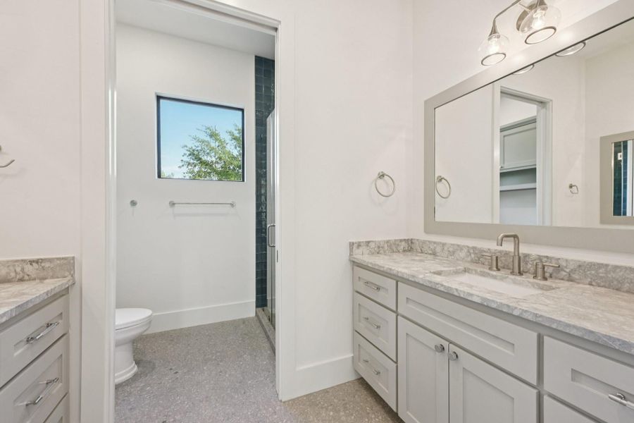 Furnished interior view inside a new home in , Houston (Image 12).