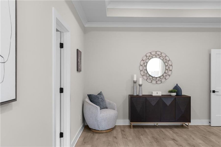 Furnished interior view inside a new home in , Lilburn (Image 17).