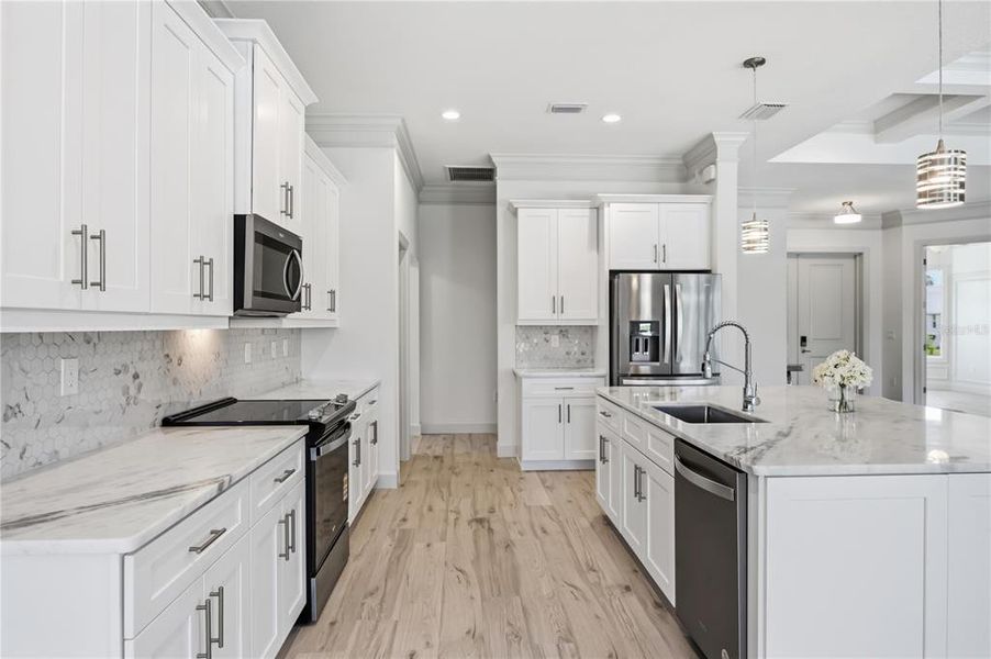 Furnished interior view inside a new home in , Port Charlotte (Image 9).
