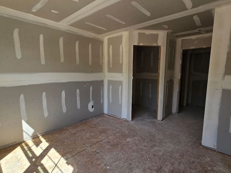 In-progress construction of a new home in Springvale, Fuquay Varina, NC (Image 55).