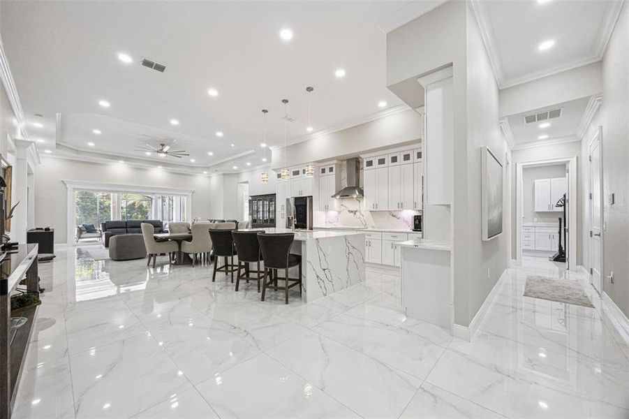 Furnished interior view inside a new home in , Clermont (Image 17).