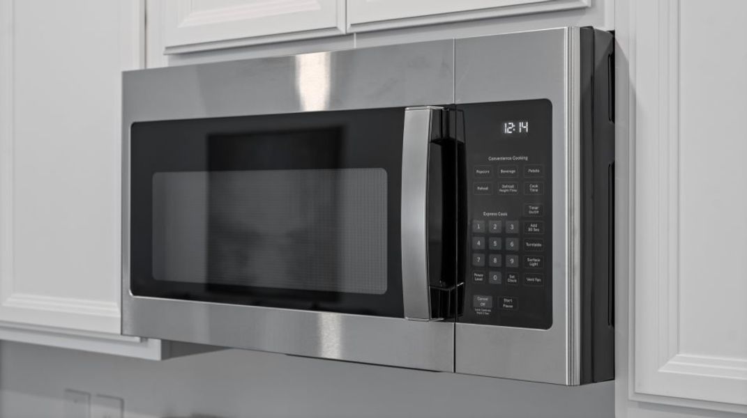 Stainless steel microwave